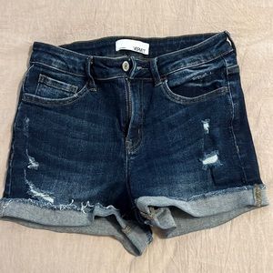 Vervet jean shorts
